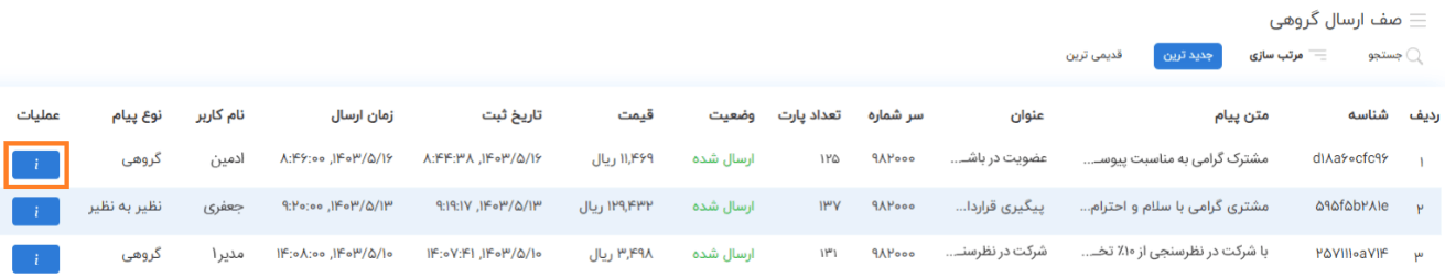 راهنمای پنل کاربری صدرا